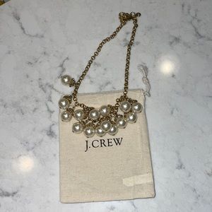 Jcrew Pearl Gold Necklace